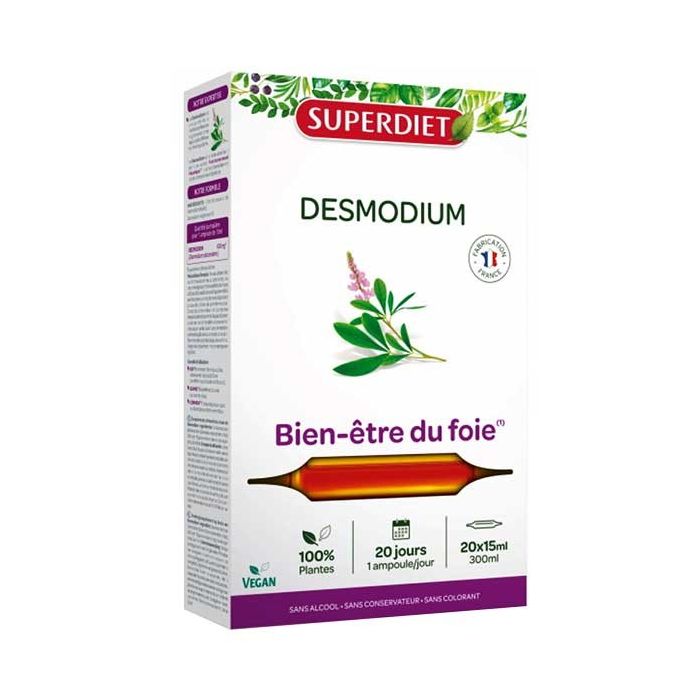 SUPER DIET DESMODIUM  20 AMPOULES