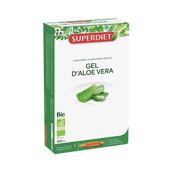 SUPER DIET ALOE VERA BIO 20 AMPOULES
