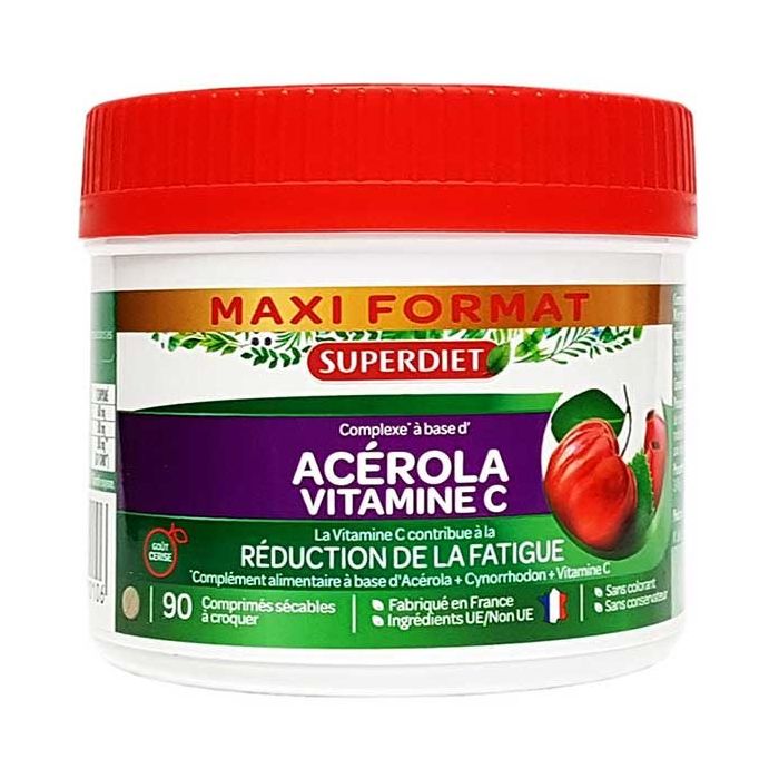 SUPER DIET ACEROLA 90 COMPRIMES