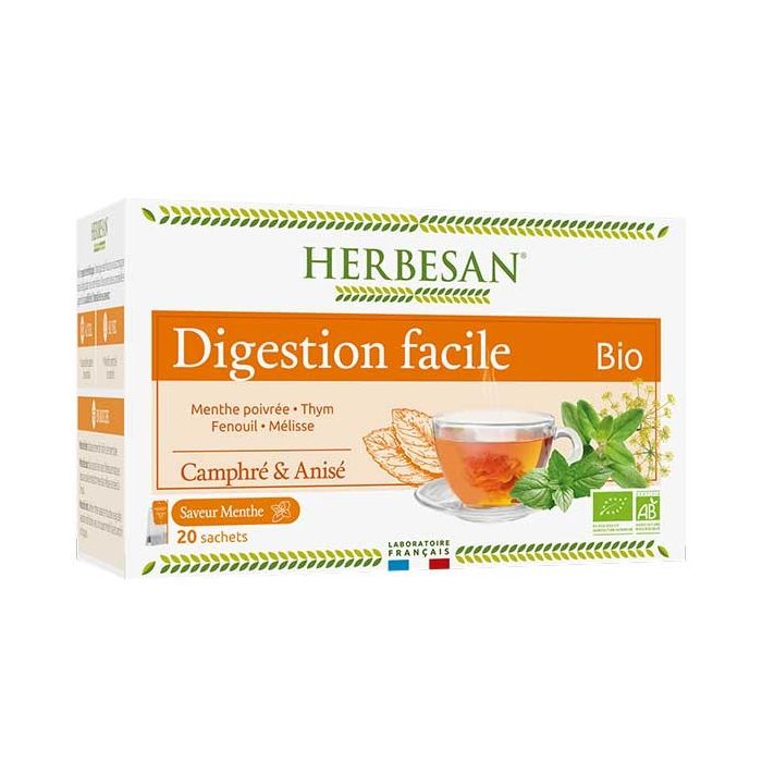 HERBESAN INFUSION DIGESTION FACILE 20 SACHETS