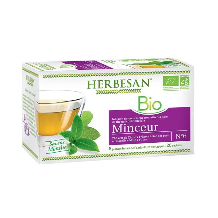HERBESAN Infusion Minceur 20 sachets