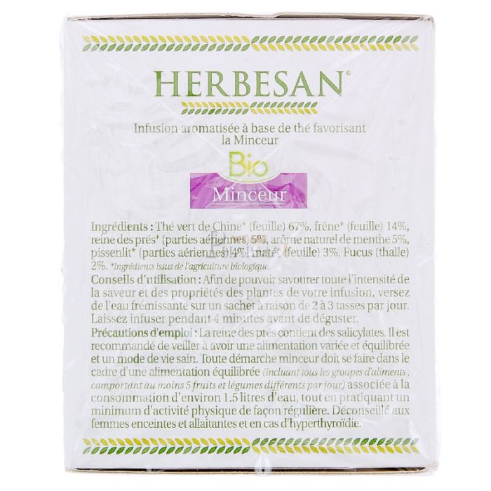 Herbesan infusion minceur 20 sachets