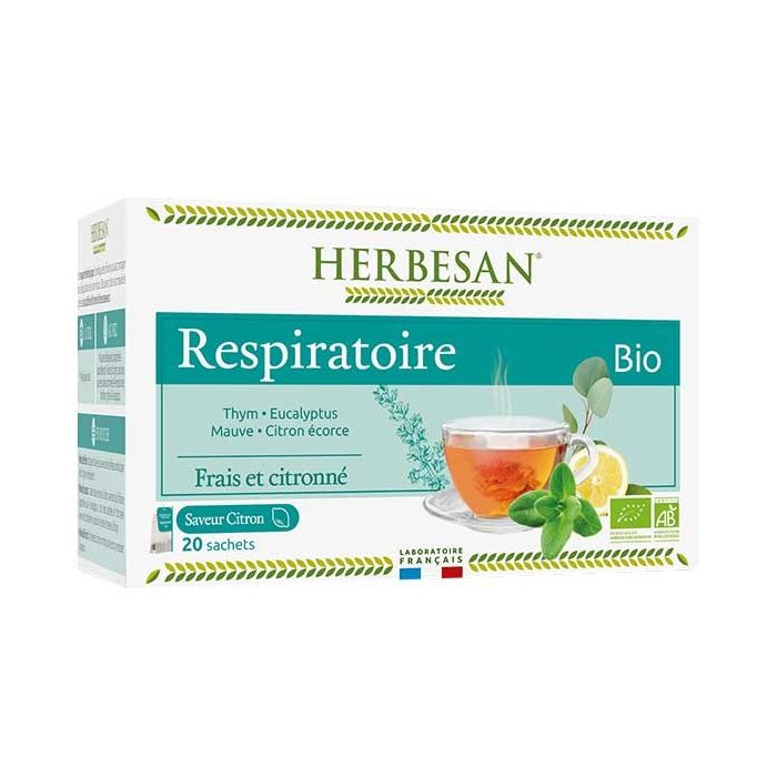 HERBESAN Infusion Respiratoire 20 sachets