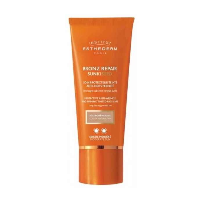 Bronz Repair Solaires Visage Teinté Anti Rides Fermeté 50Ml Esthederm Soleil Modére