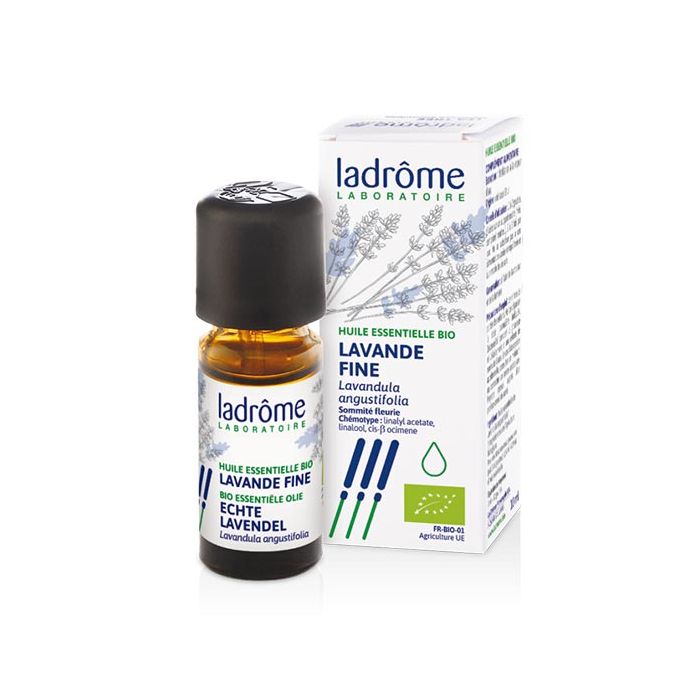 LADROME Huile Essentielle Lavande Fine BIO 10ml