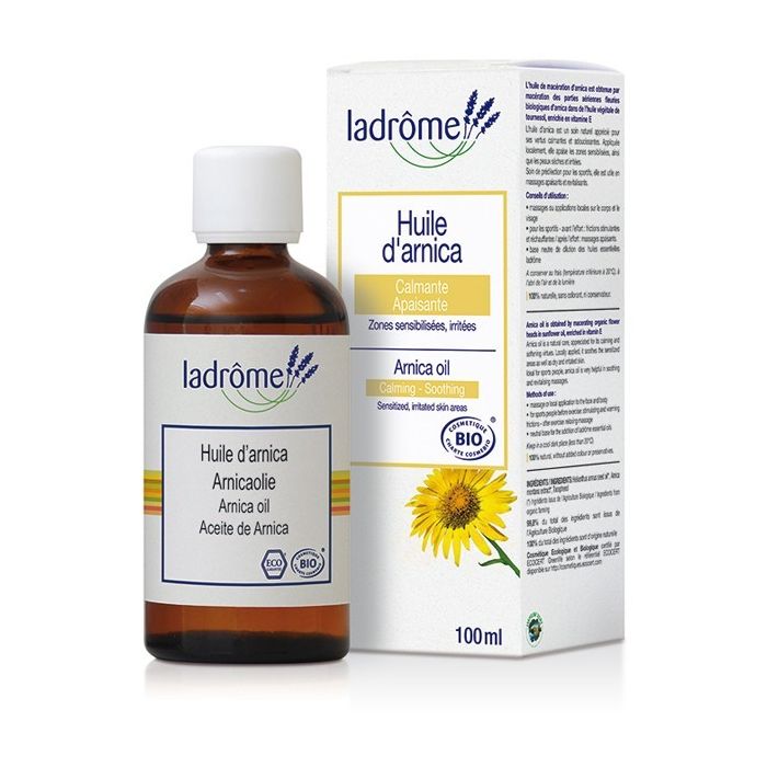 LADRÔME Huile de Macération dArnica BIO 100ml