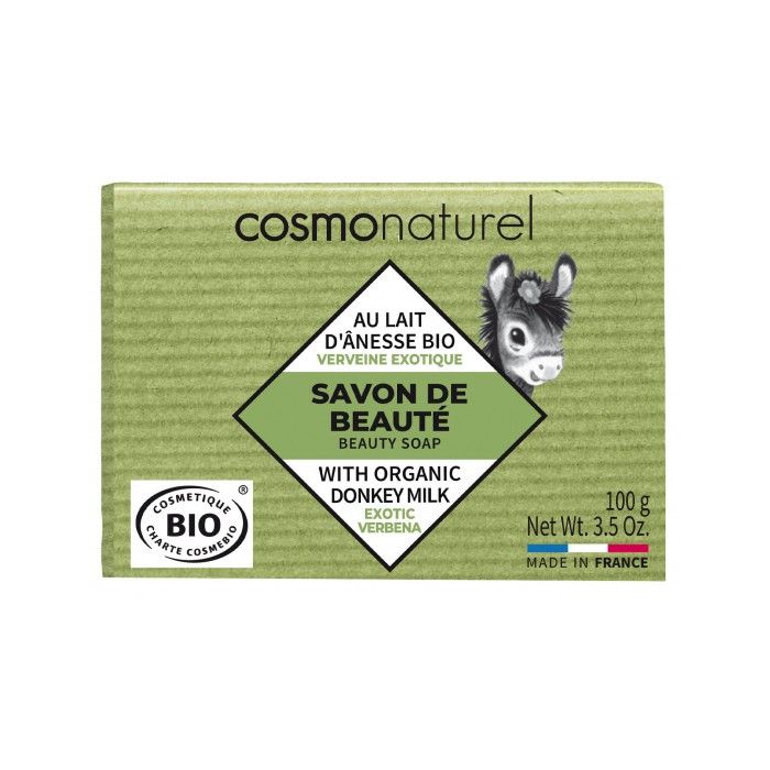 GRAVIER Savon Lait d'Anesse Verveine Exotique BIO - 100g