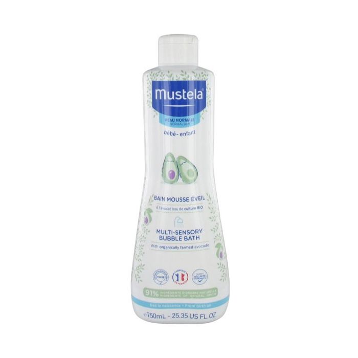 bain mousse éveil Mustela 750ml