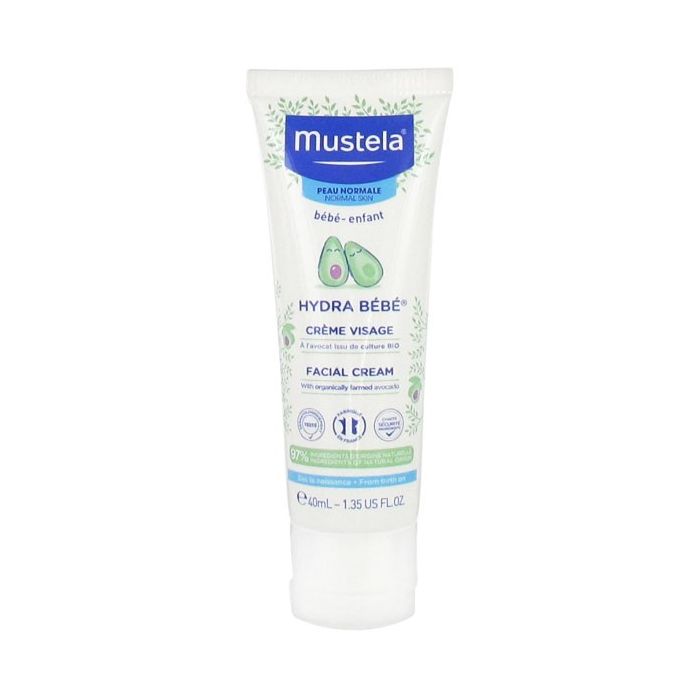 MUSTELA Hydra Bébé Crème Visage 40ml