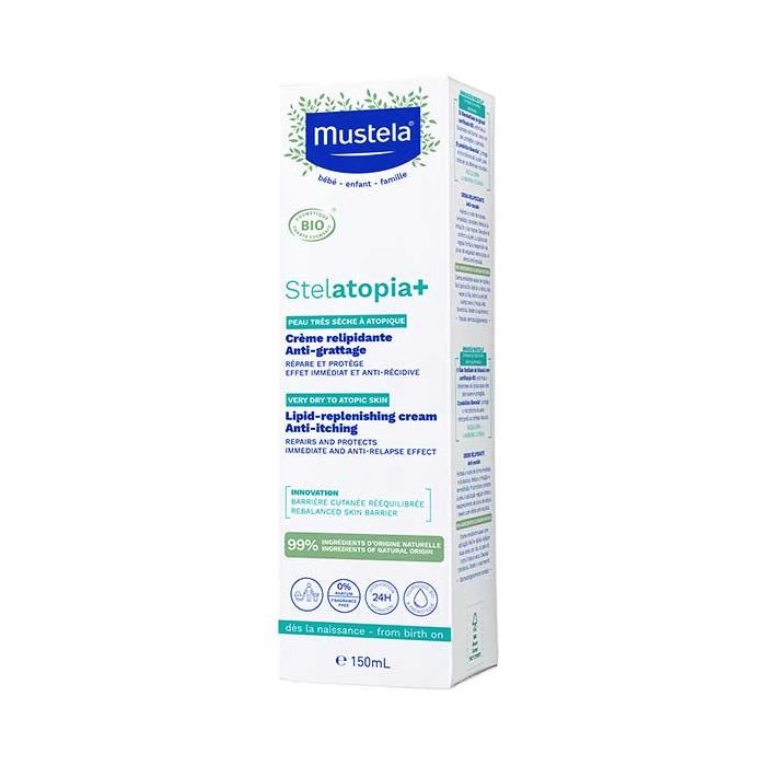 Mustela stelatopia+ 150ml crème relipidante bio