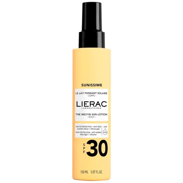 LIERAC SUNISSIME LAIT PROTECTEUR Anti-Âge SPF 30 150 ml