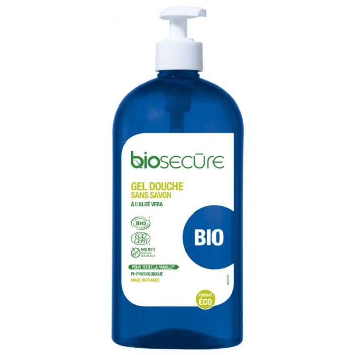 BIO SECURE Gel Corps et Cheveux 2en1 Sans Savon 730ml