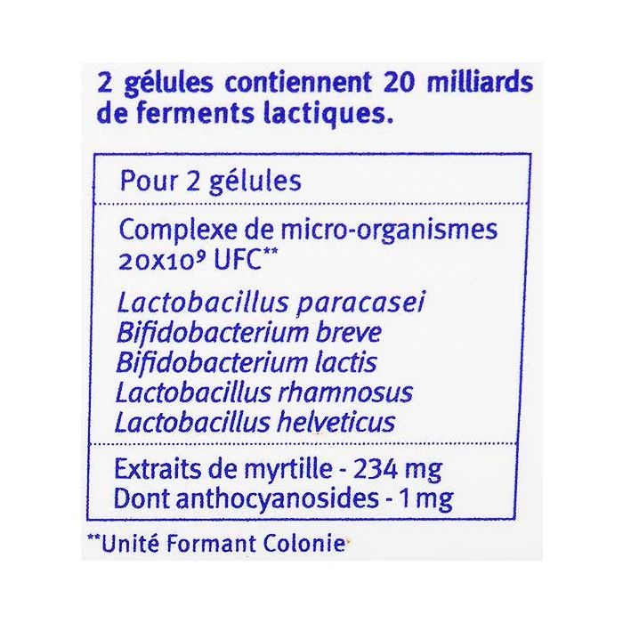 Gelules ultrabiotique vitavea instant 10
