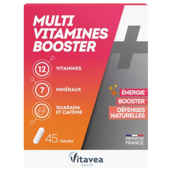 Vitavea Complément Multivitamines Booster Énergie 45 Gélules