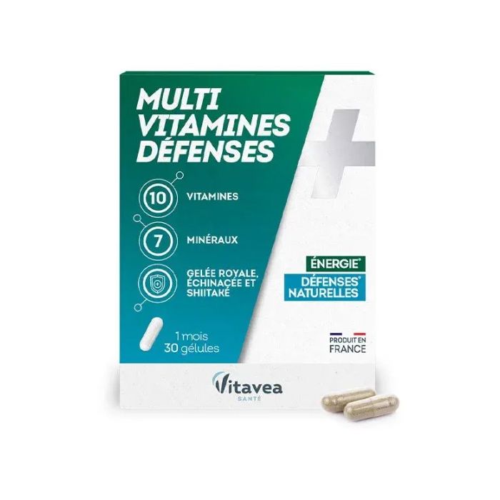 Vitavea 30 Gélules Défenses Immunitaires Multi-Vitamines