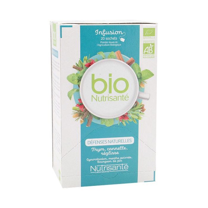 DEFENSES NATURELLES INFUSION BIO NUTRISANTE x 20