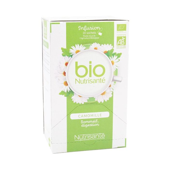 CAMOMILLE INFUSION BIO NUTRISANTE x 20