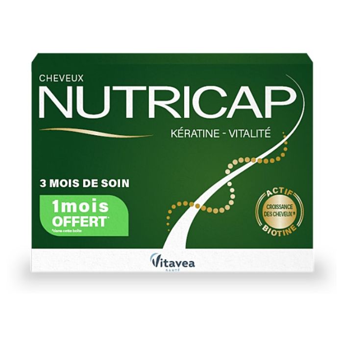 NUTRISANTE Nutricap Kératine Vitalité 90 gélules