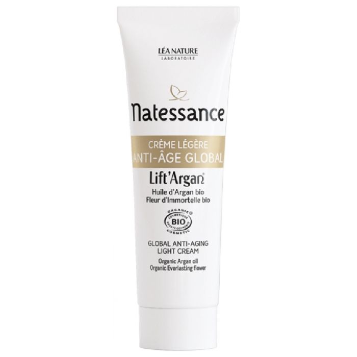 NATESSANCE Lift'Argan Crème Légère Anti-Âge Global 50ml