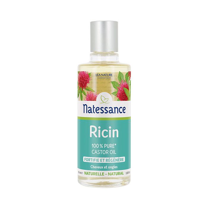 NATESSANCE Huile de Ricin Fortifie et Régénère 100ml