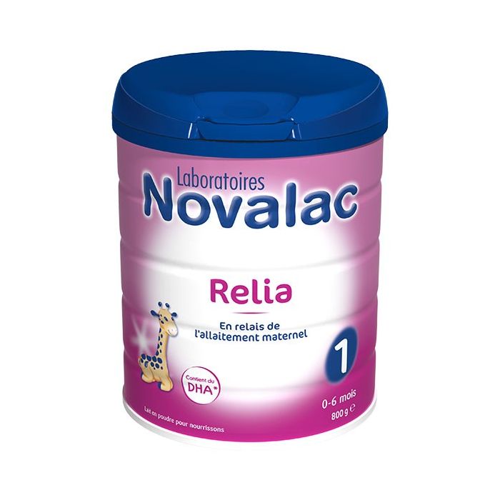 NOVALAC RELIA LAIT 1 BOITE 800G 