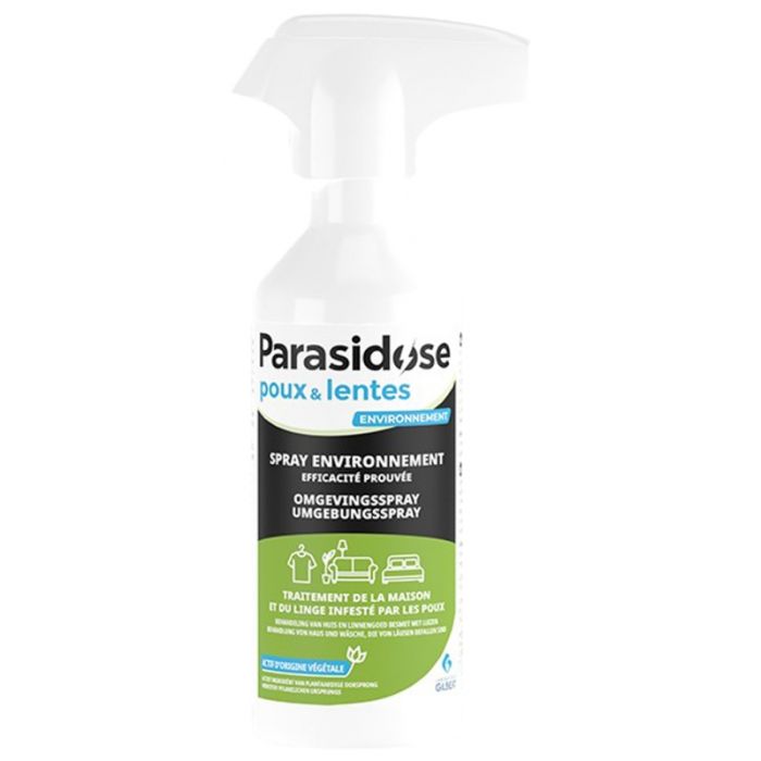 250ml Parasidose Poux & Lentes Spray Environnement Textile