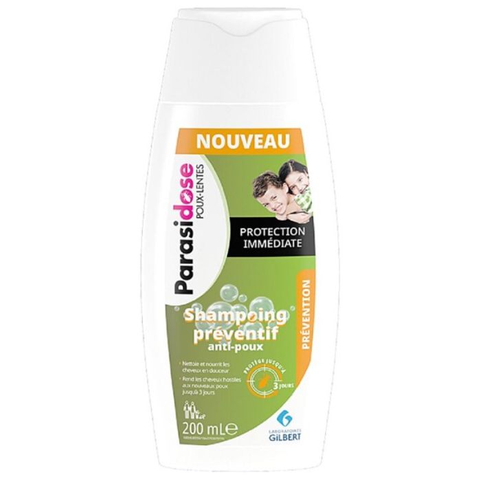 200ml Anti poux Parasidose Shampooing Preventif