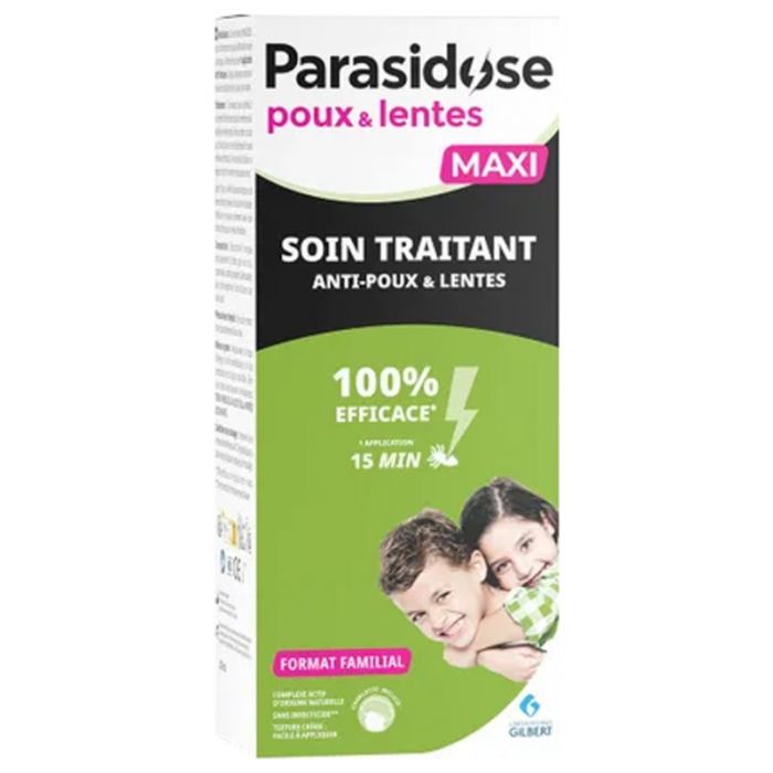 Parasidose Soin Traitant Poux & Lentes 15min 200ml