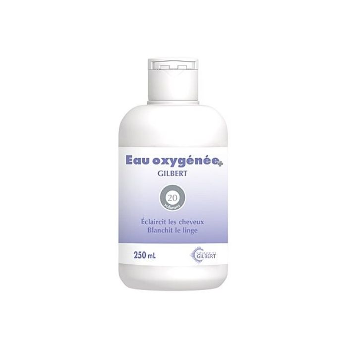 EAU OXYGENEE 20 VOLUMES GILBERT 250ML