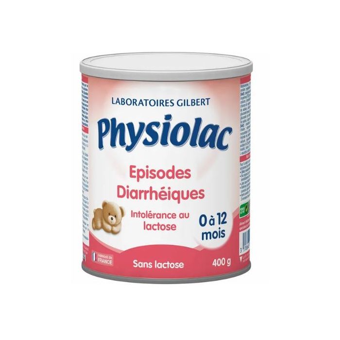 PHYSIOLAC Diarrhees Lactose-Free pour Bebes 0-12 mois 400g
