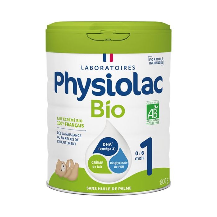 PHYSIOLAC LAIT BIO 1ER AGE 