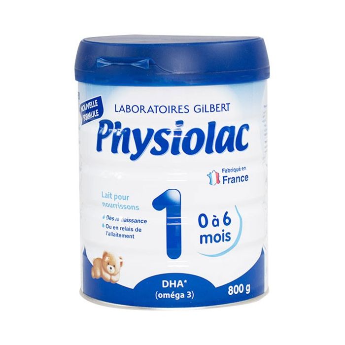 Lait en Poudre pour Bebes 1er Age - PHYSIOLAC 800g 