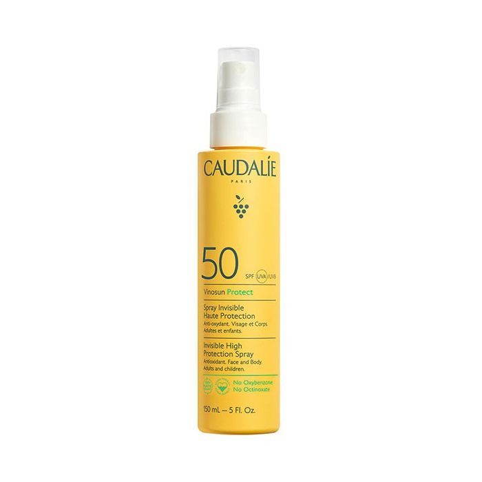spray solaire Vinosun caudalie spf50 150ml