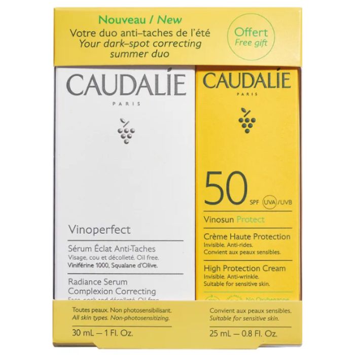 caudalie coffret vinoperfect routine anti taches