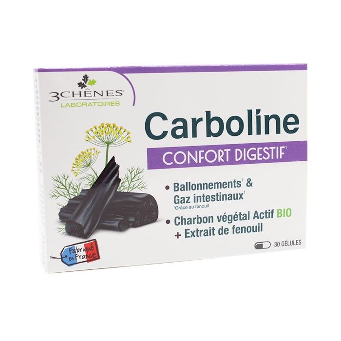 CARBOLINE 3 CHENES 30 PASTILLES