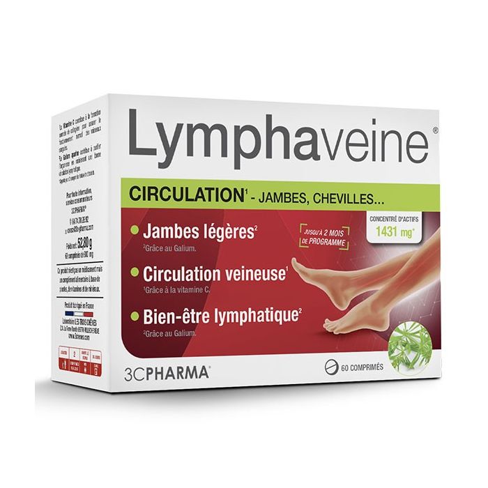 LYMPHAVEINE 3 CHENES 60 COMPRIMES