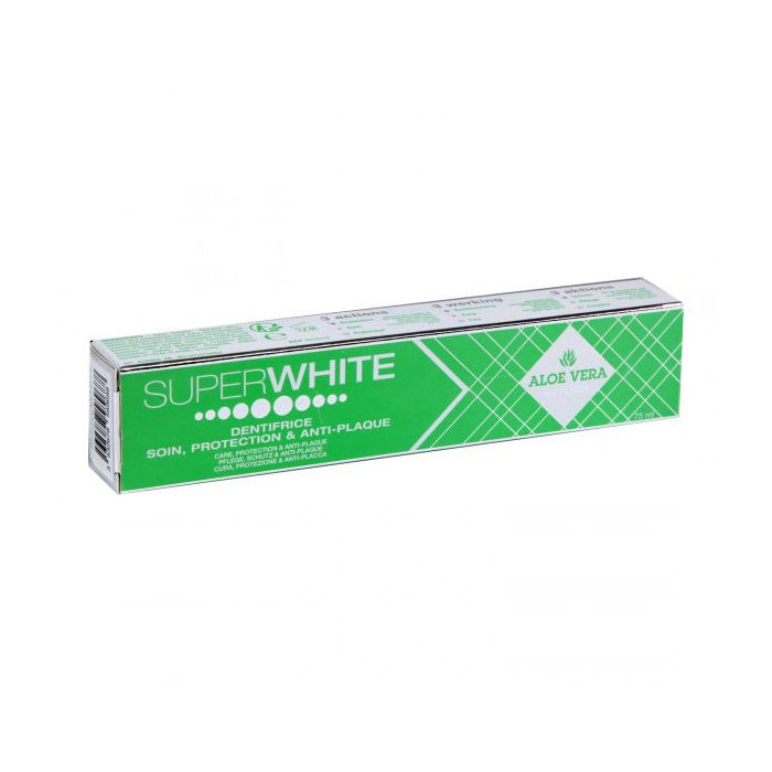 SUPERWHITE Dentifrice Aloé Vera 75ml