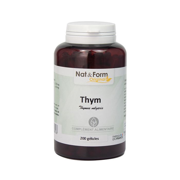 Nat&Form Thym 200 gélules