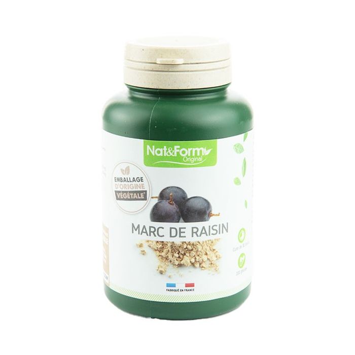 Nat&Form Marc De Raisin 200 gélules