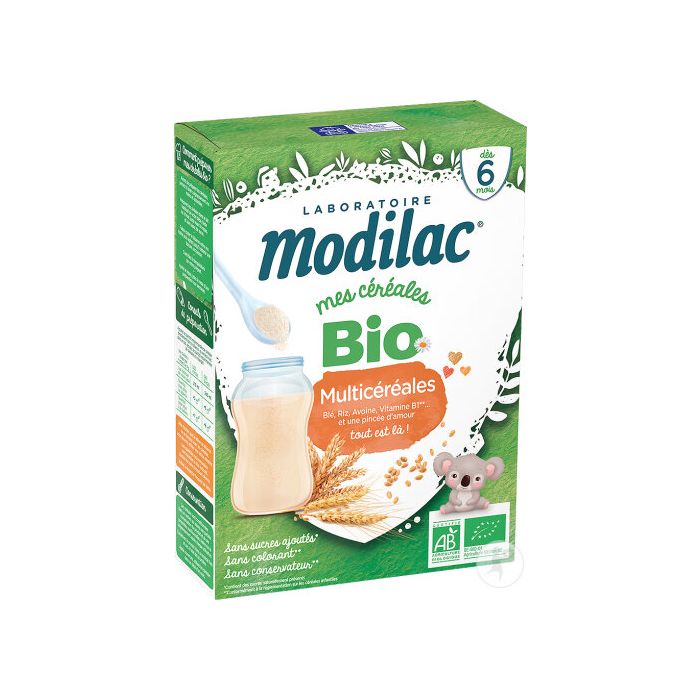 MODILAC 5 Céréales BIO Dès 6 Mois 230g