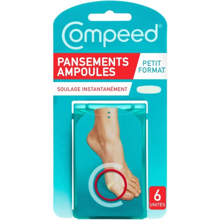 COMPEED Pansements Ampoules PETIT FORMAT x6