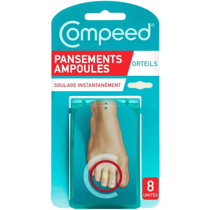 COMPEED Pansements Ampoules aux Orteils x8