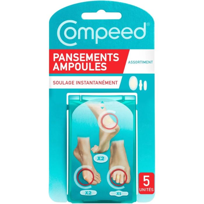 COMPEED Pansements Ampoules Assortiment x5