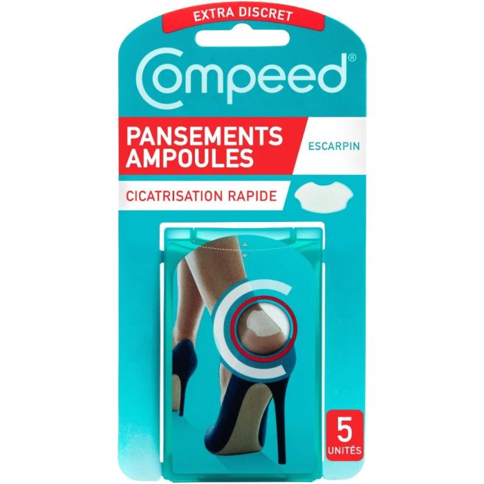 COMPEED Ampoule au Talon Escarpin x5 pansements