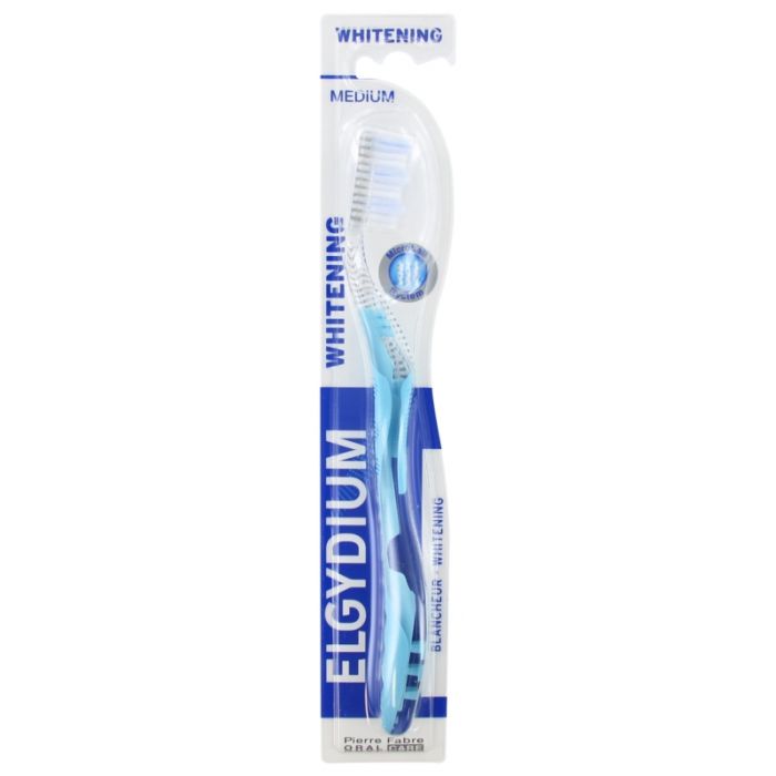 BROSSE A DENTS ELGYDIUM BLANCHEUR MEDIUM CAPUCHON