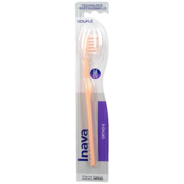 INAVA TOPIX BROSSE A DENTS ORTHODONTIE BRINS EN X