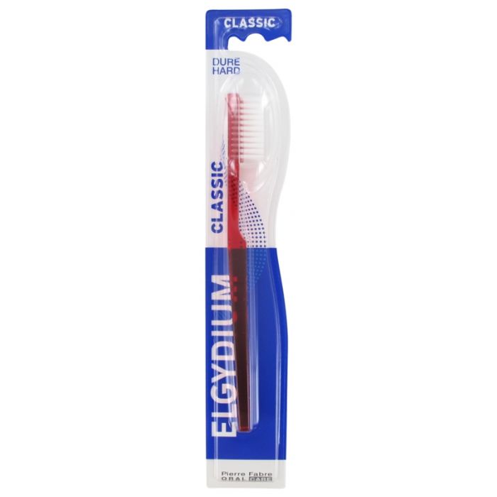 BROSSE A DENTS ELGYDIUM CLASSIC DURE CAPUCHON