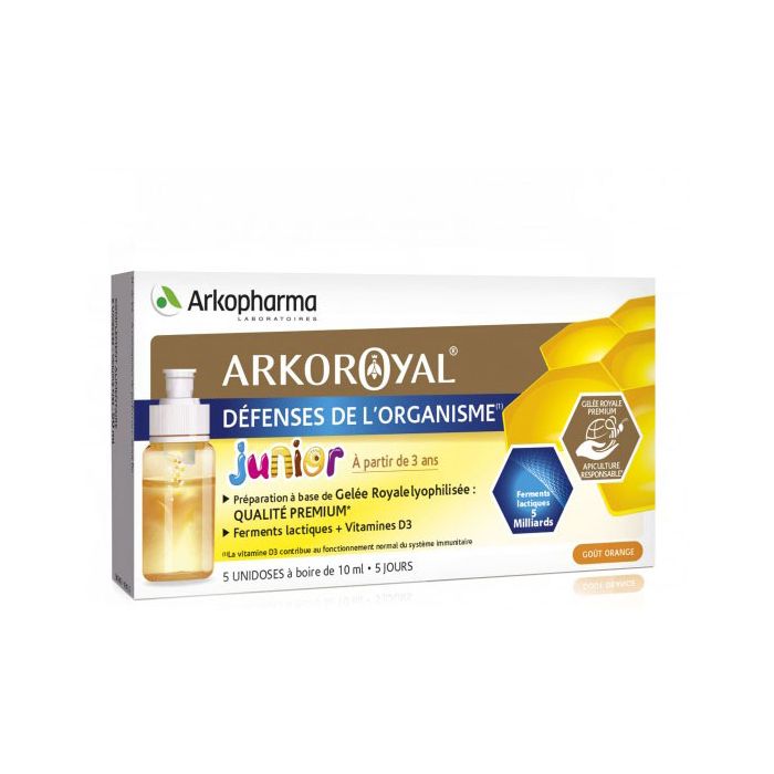 ARKO ROYAL Défenses de L'Organisme JUNIOR x5 unidoses