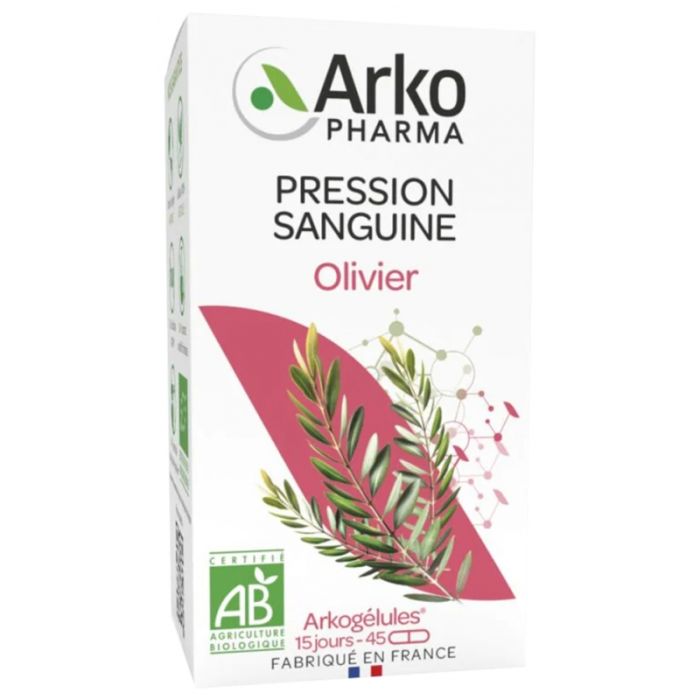 olivier bio arkogelules 45 gelules arkopharma