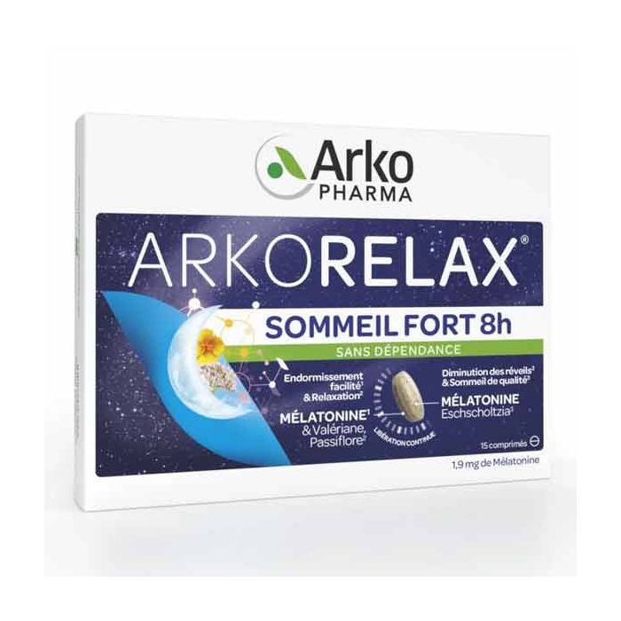ARKOPHARMA ArkoRelax Sommeil Fort 15 comprimés